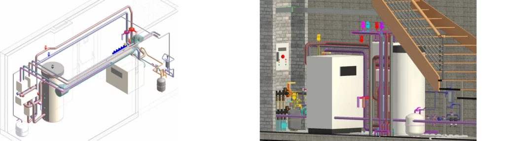 Exemple de locaux techniques